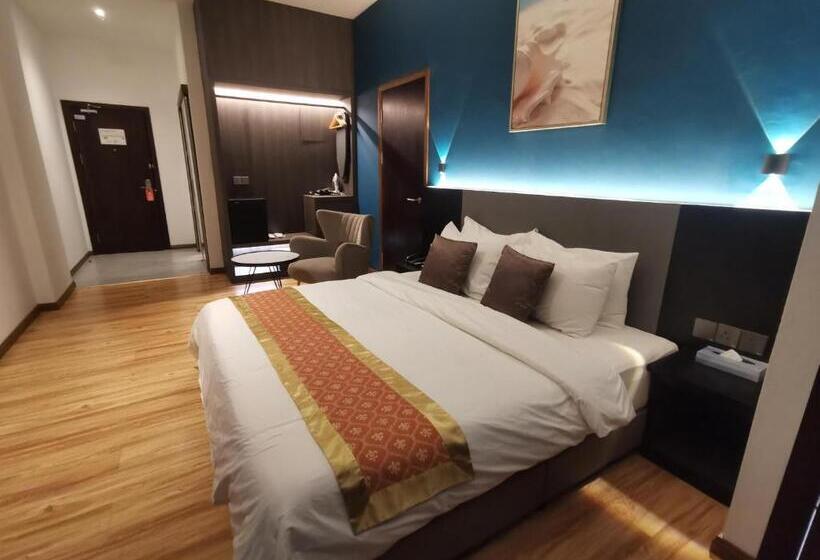 غرفة سوبيريور سرير كينج, Sentral View Hotel Bintulu