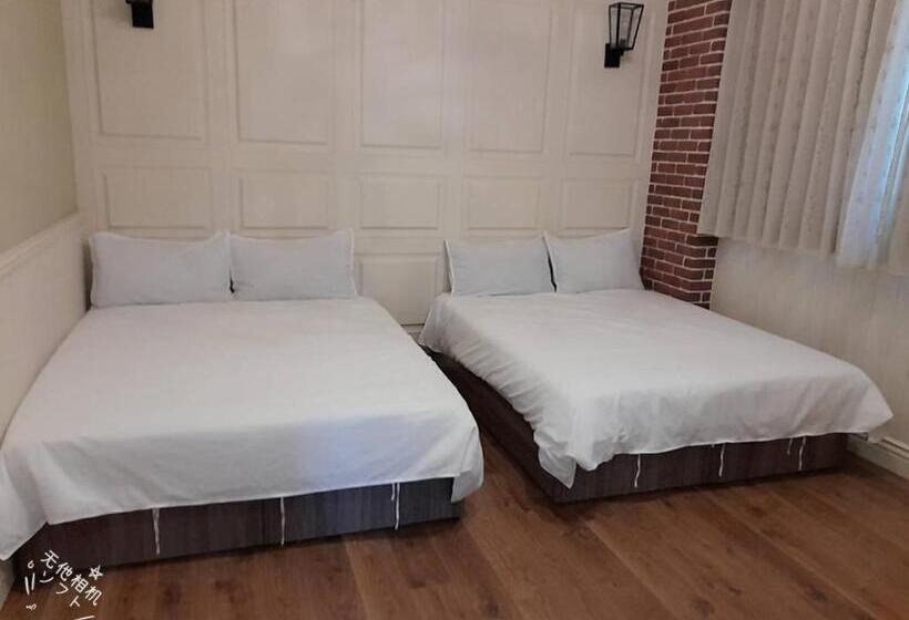 اتاق استاندارد چهار تخته, 宜蘭羅東包棟民宿 三生三世 3 Love B&b 近清溝夜市 羅東夜市 國旅卡特約店