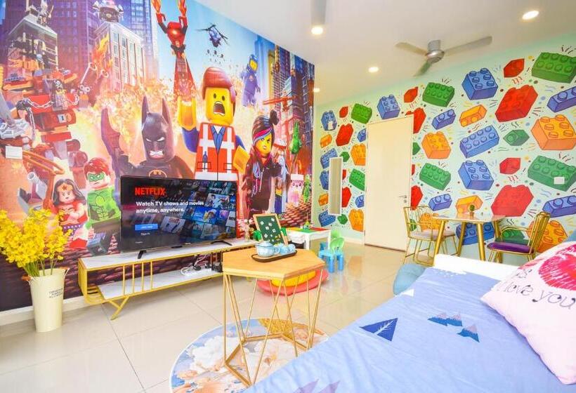 1 Sovrums Lägenhet, D Pristine Theme Suite By Nest Home At Legoland