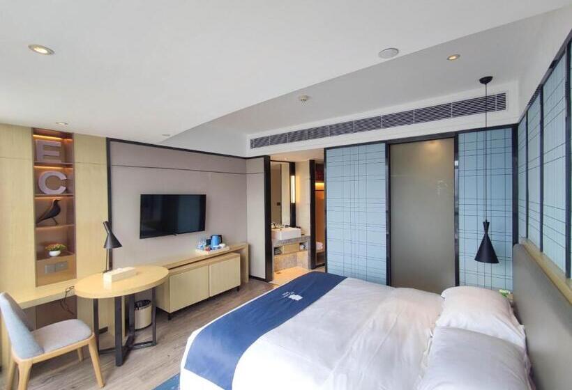 Superior Oda, Echarm Hotel Guangzhou Beijing Road Pedestrian Street Tianzi Wharf