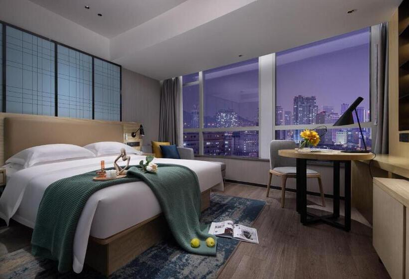 Superior Oda, Echarm Hotel Guangzhou Beijing Road Pedestrian Street Tianzi Wharf