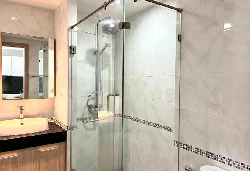 Apartament 1 Dormitor, 一卧现代迷人公寓@kata Beach, 步行5分钟