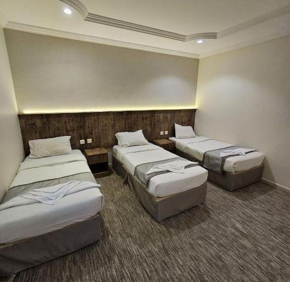 غرفة ديلوكس ثلاثية, Al Khulafaa 5 Hotel By Tera