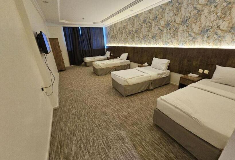 غرفة ديلوكس عائلية, Al Khulafaa 5 Hotel By Tera