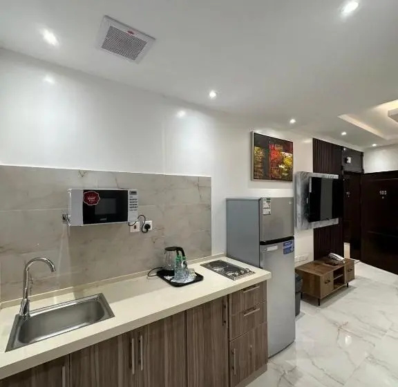 Huoneisto 1 Makuuhuone, ليوان الريان للشقق المخدومة Liwan Al Rayyan For Serviced Apartments