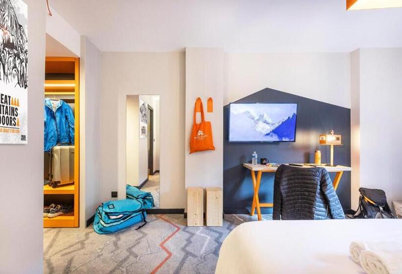 غرفة قياسية مطلّة علي الحديقة, Base Camp Lodge   Albertville