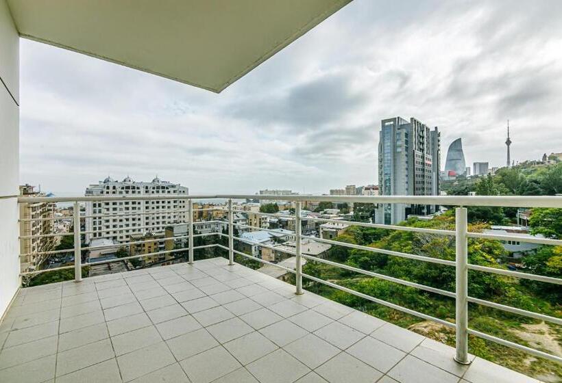 آپارتمان 1 خوابه با چشمانداز باغ, Sea View Hotel Apart