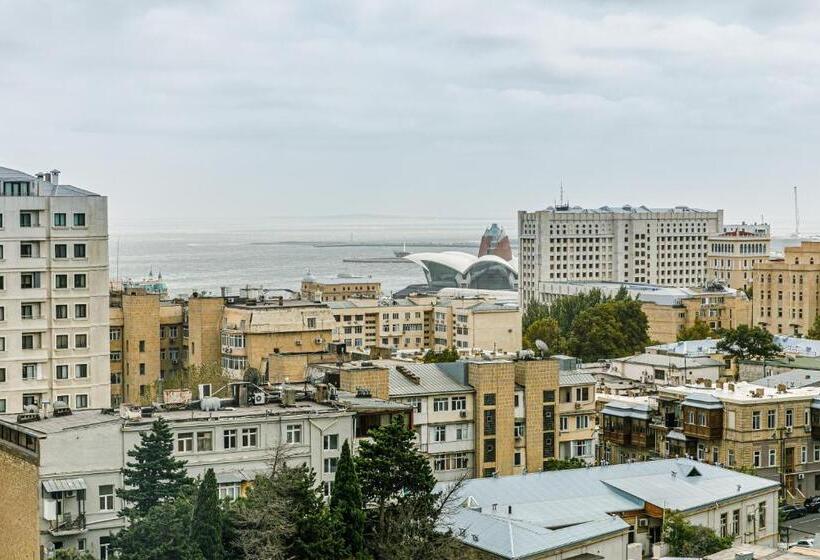 带1个卧室带花园景观的公寓, Sea View Hotel Apart