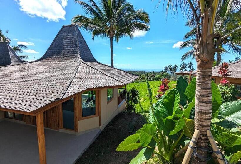 Номер Deluxe с Балконом, Puri Dajuma Terrace Eco Lodge & Spa