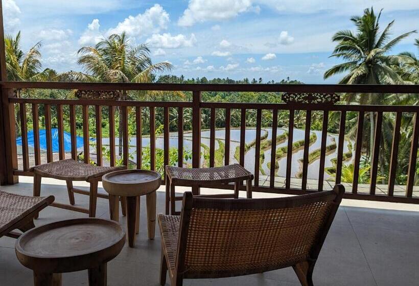 Номер Deluxe с Балконом, Puri Dajuma Terrace Eco Lodge & Spa