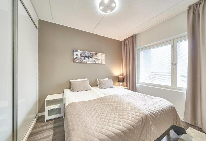 דירת שני חדרים עם מרפת, Tahko Spa