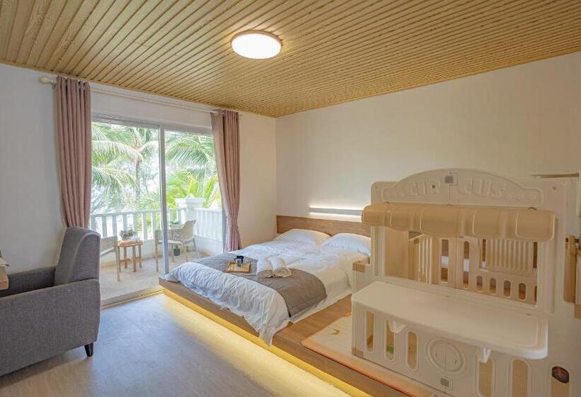 חדר דלוקס לשלושה, Bidong View Resort