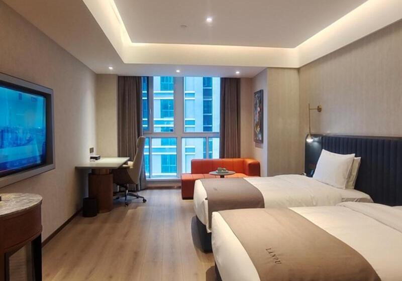 이그제큐티브 룸, Lanou Hotel Lianyungang Donghai High Speed Railway Station Crystal City
