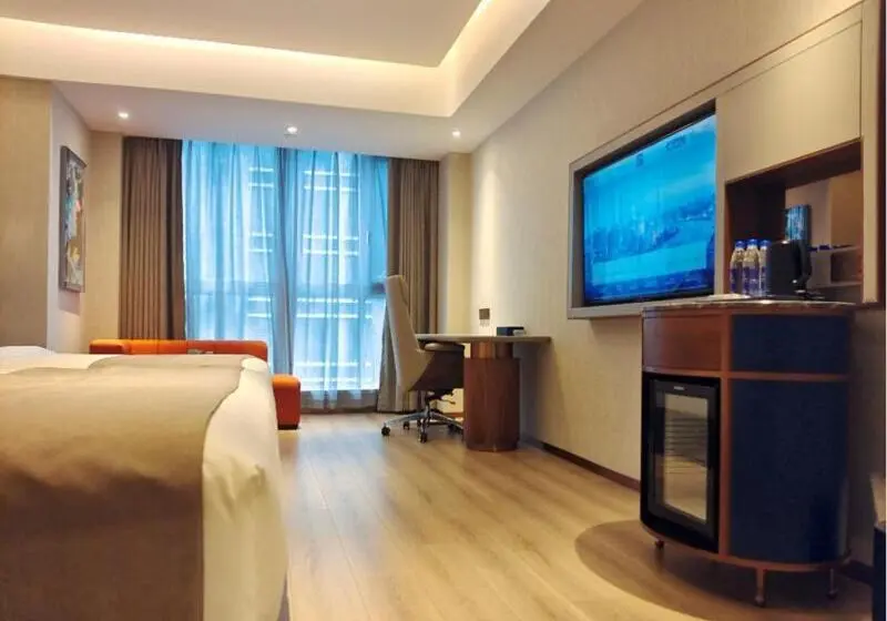 デラックスファミリールーム, Lanou Hotel Lianyungang Donghai High Speed Railway Station Crystal City