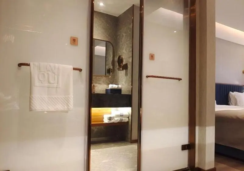 デラックスファミリールーム, Lanou Hotel Lianyungang Donghai High Speed Railway Station Crystal City