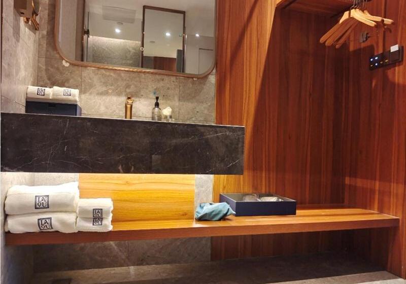 디럭스 패밀리 룸, Lanou Hotel Lianyungang Donghai High Speed Railway Station Crystal City