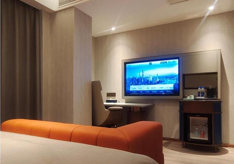 디럭스 룸, Lanou Hotel Lianyungang Donghai High Speed Railway Station Crystal City