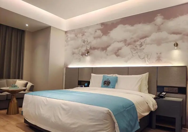 テーマパークスタンダードルーム, Lanou Hotel Lianyungang Donghai High Speed Railway Station Crystal City