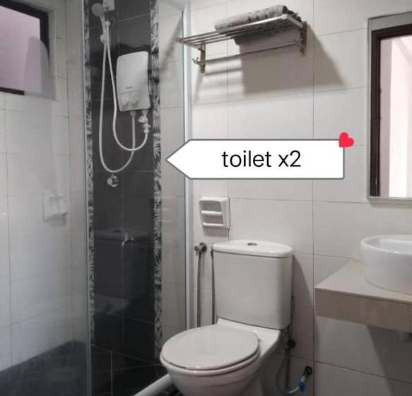 침실 1개 풀장 전망 아파트, Marina Heights Hotel 3 Bedrooms Swimming Pool View Lumut Manjung