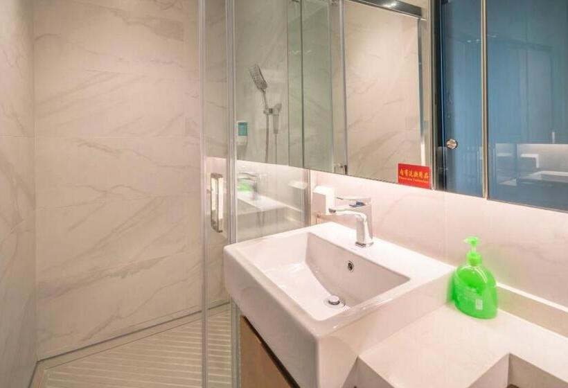 Habitació Estàndard amb Balconada, Guangzhou Yuxiang Apartment   Guangzhou Pazhou International Convention And Exhibition Center