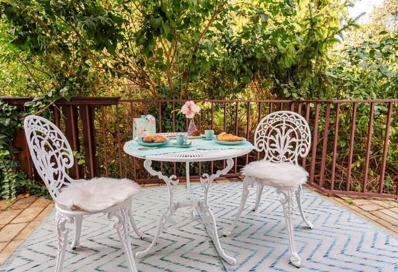 غرفة قياسية مزوَّدة بتراس, Pension Im Landhausstil Im Brombachtal, Odenwald