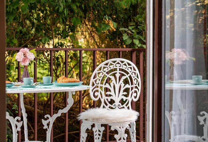 غرفة قياسية مزوَّدة بتراس, Pension Im Landhausstil Im Brombachtal, Odenwald