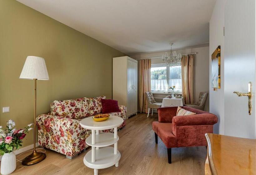 شقة غرفة واحدة, Pension Im Landhausstil Im Brombachtal, Odenwald