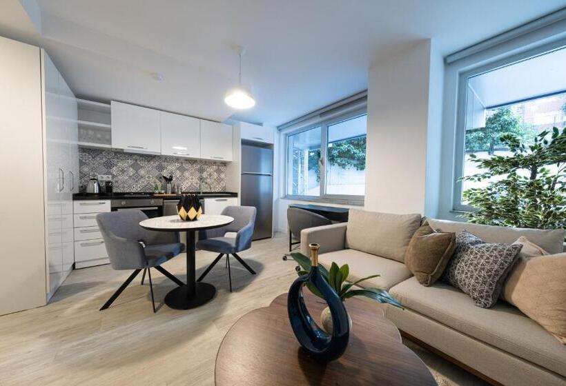 침실 1개 디럭스 아파트, Stella Stays Istanbul Etiler