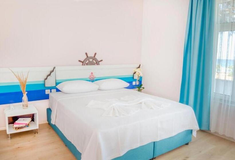 غرفة قياسية مطلّة علي البحر, Pedasos Altinel Otel