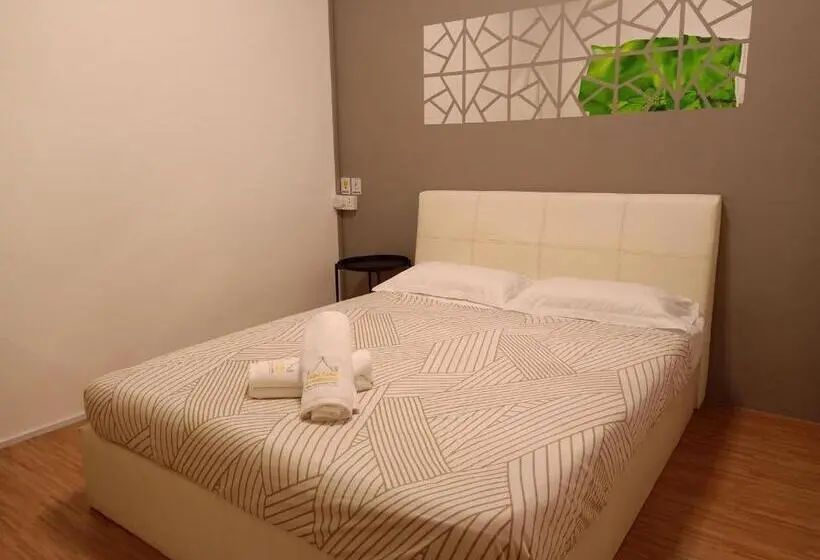バス共有のスタンダードルーム, Cozy Private Queen Room In Bayan Lepas