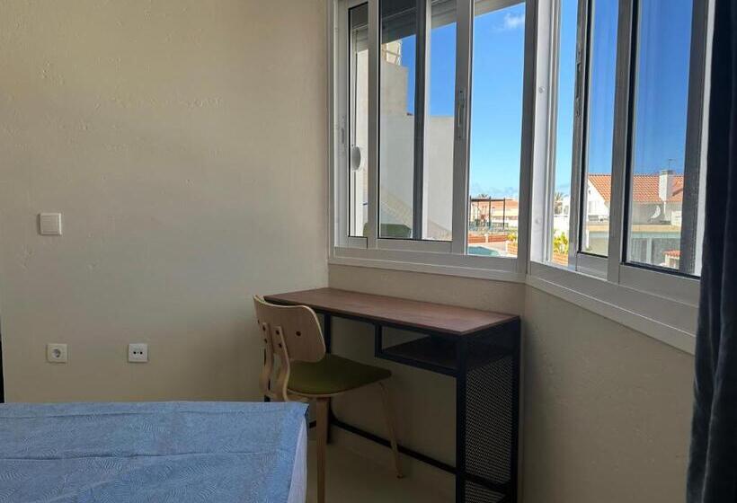 חדר סטנדרט חדר אמבטיה משותף, Kauri Nomad Surf & Kite House