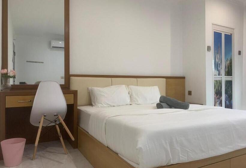 带大床的高级房间, Private Bathroom In King Room Bukit Mertajam Alma Impian