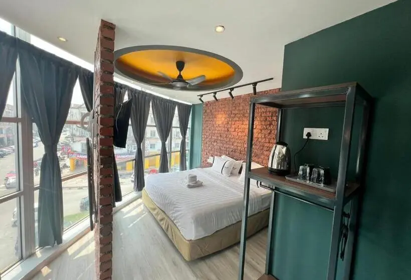 キングサイドベッドのスタンダードワンルーム, Smile Hotel Klang Bukit Tinggi