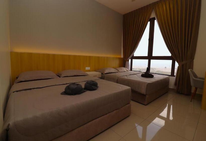 Apartamento 1 Quarto Vista Mar, Mykey Bali B 31 09 Melaka City