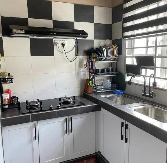 침실 1개 테라스 아파트, Homestay Samsul Sungkai