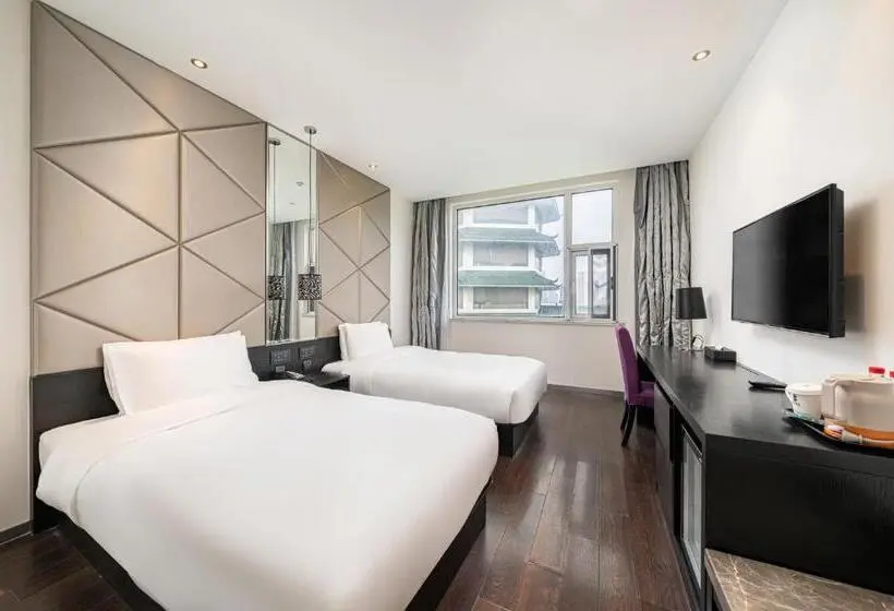 デラックスルーム, Orange Hotel Shanghai Hongqiao Airport Caoan Road Branch   Free Hongqiao Airport & Hongqiao Train St