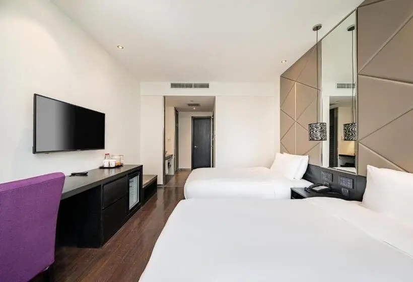 デラックスルーム, Orange Hotel Shanghai Hongqiao Airport Caoan Road Branch   Free Hongqiao Airport & Hongqiao Train St