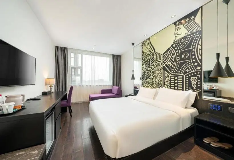 デラックスルーム, Orange Hotel Shanghai Hongqiao Airport Caoan Road Branch   Free Hongqiao Airport & Hongqiao Train St