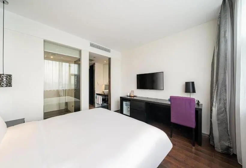 デラックスルーム, Orange Hotel Shanghai Hongqiao Airport Caoan Road Branch   Free Hongqiao Airport & Hongqiao Train St