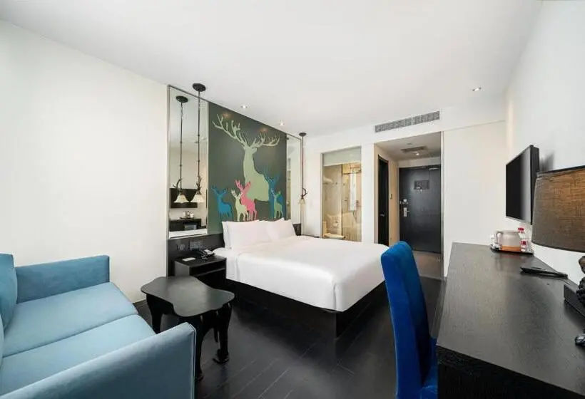 デラックスルーム, Orange Hotel Shanghai Hongqiao Airport Caoan Road Branch   Free Hongqiao Airport & Hongqiao Train St