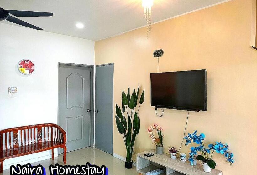בית, 4 חדרי שינה, Naira Homestay Kota Bharu ,wakaf Che Yeh 4 Bilik 3 Aircond
