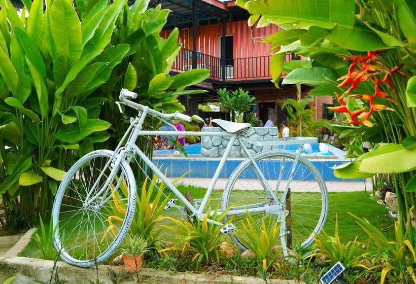 一居室别墅, Dangau Sala D Kontena