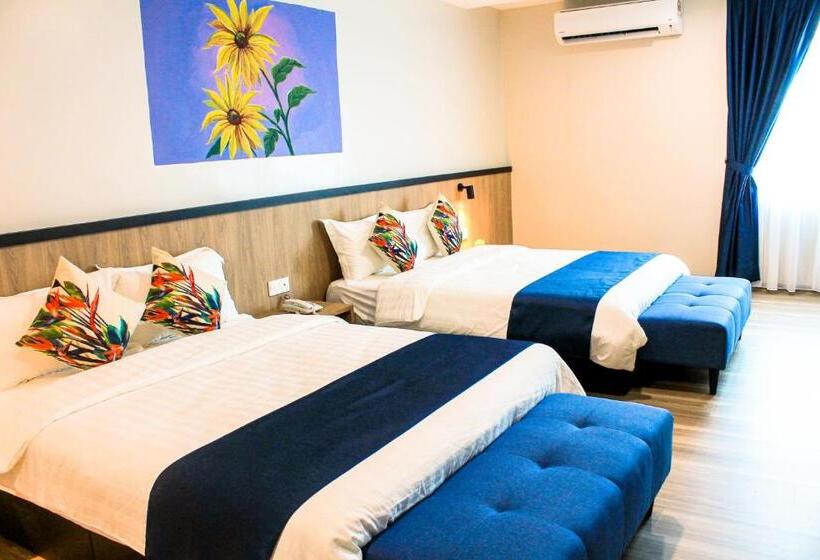 四人标准间, Savana Hotel & Serviced Apartments