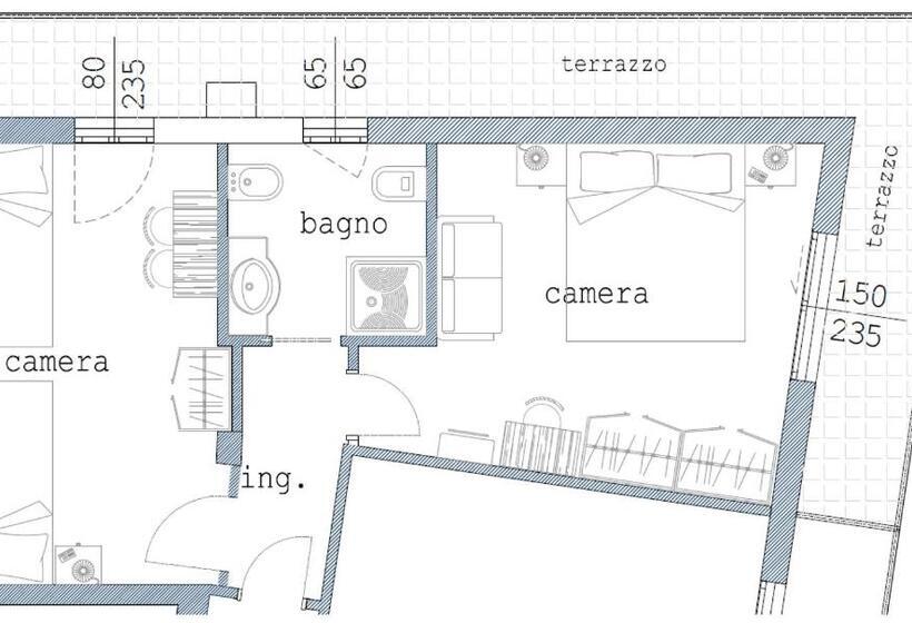 סוויטת ג'וניור משפחתית, Milano