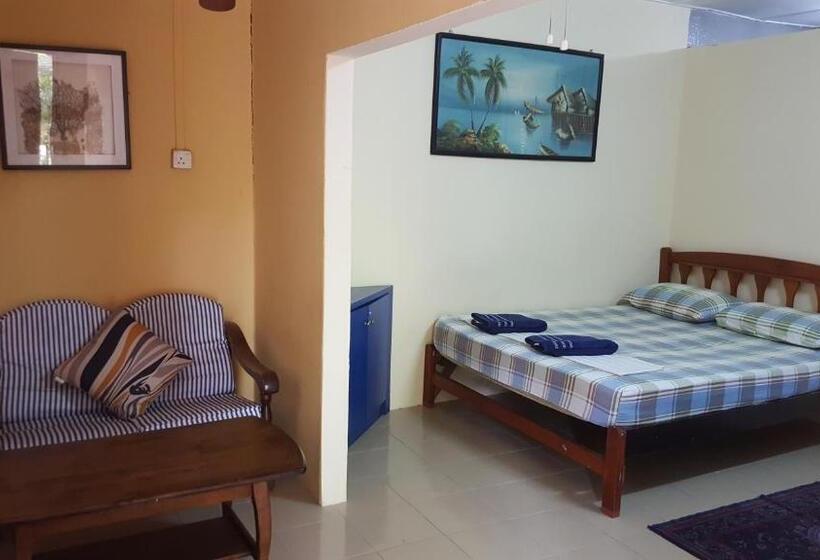 غرفة عائلية, Gecko Guesthouse