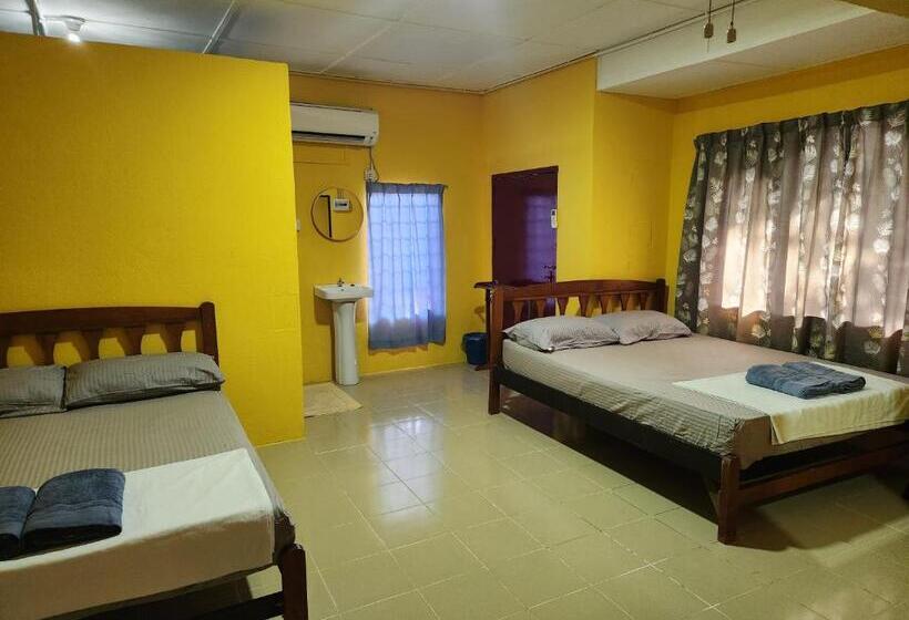 غرفة عائلية, Gecko Guesthouse