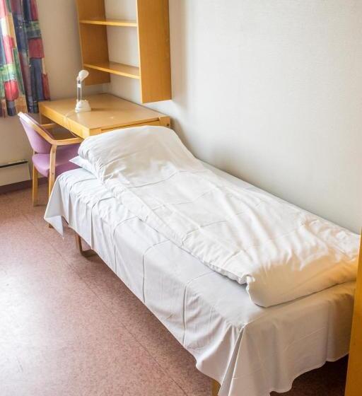 חדר אקונומי יחיד, Solborg Folkehøgskole Hostel