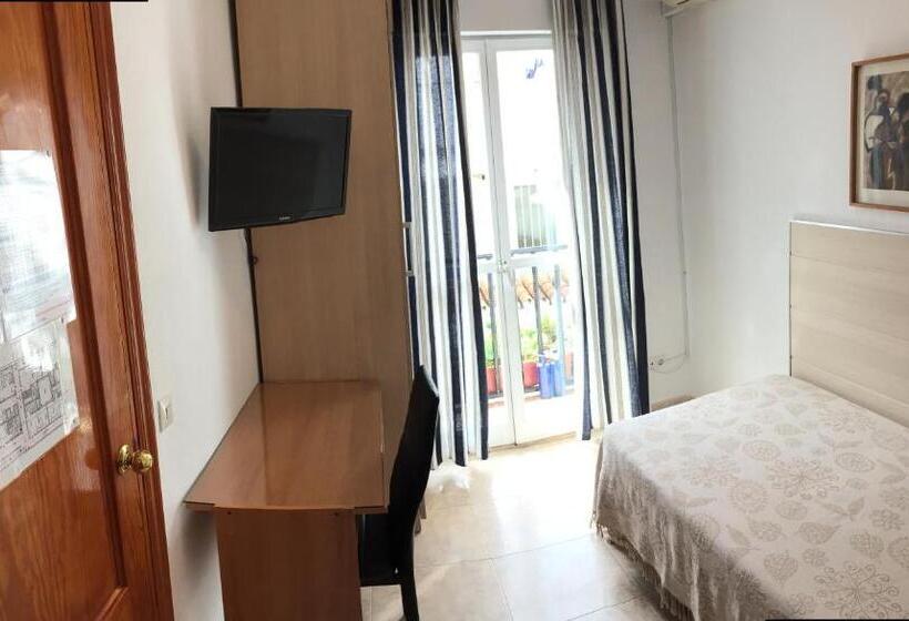 Standard Enkelrum med Balkong, Hostal La Pilarica