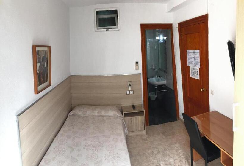 Standard Enkelrum med Balkong, Hostal La Pilarica