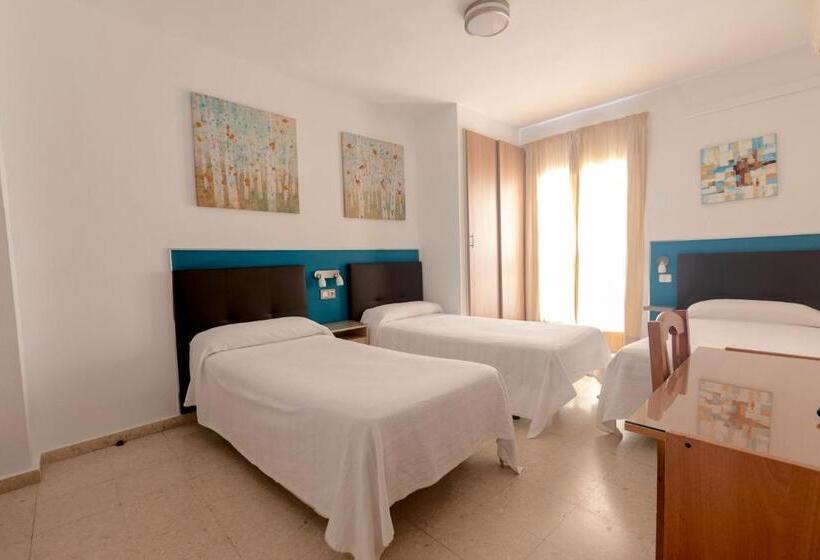 Standard Trippelrum med Balkong, Hostal La Pilarica